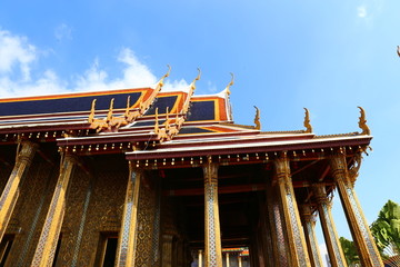 泰国古建筑皇宫寺庙