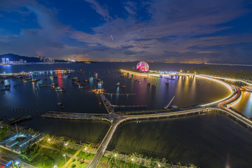 珠海歌剧院夜景