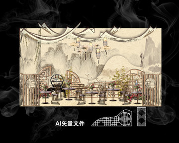 中式婚礼效果图