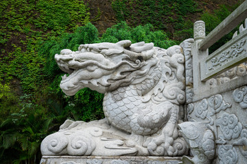 中国神龙雕塑