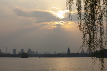江南晚霞