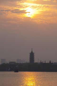 江南晚霞