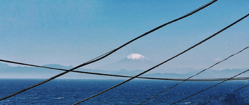 海边富士山