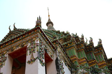 泰国卧佛寺古建筑
