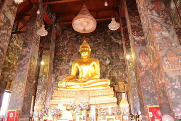 泰国曼谷寺庙内景