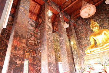 泰国曼谷寺庙内景