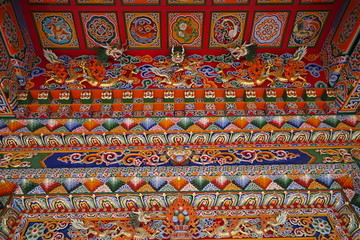 藏式古建彩绘