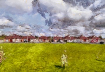 风景油画装饰画
