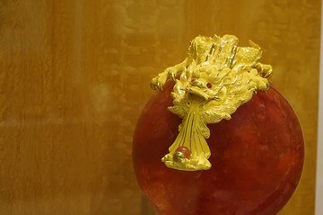 纯金雕塑东方之龙