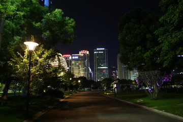 钱江新城夜景