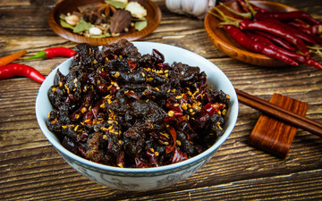 炸牛肉