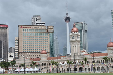 马来西亚风光广场建筑
