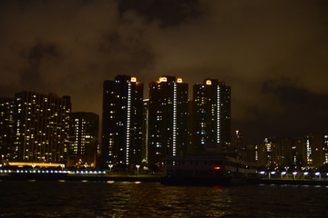 香港浅水湾夜景