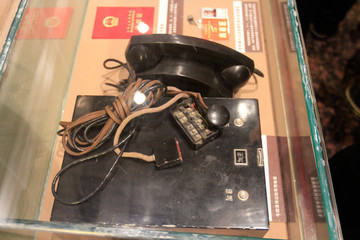 百色起义纪念馆展品军用电话
