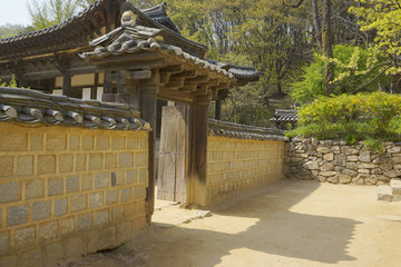 朝鲜时期官衙围墙门楼