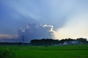 天空壮观美景