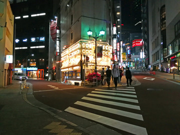 东京街道夜景