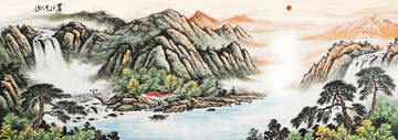 山水画