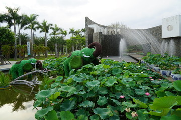 花坛造型