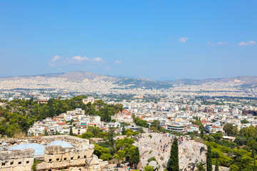 雅典城市俯