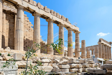 希腊雅典帕特农神庙