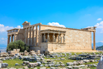 希腊雅典卫城厄勒克西奥神庙