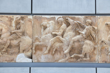 雅典卫城博物馆帕特农神庙雕塑