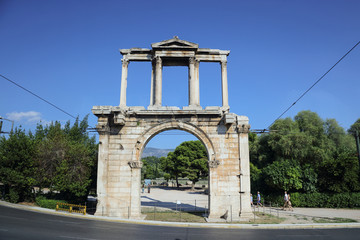 雅典哈德良拱门