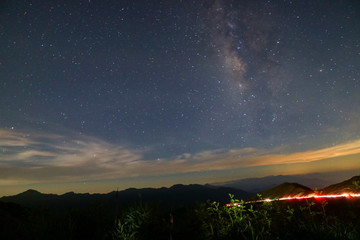 台湾公路夜景