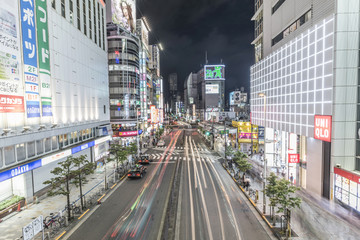 日本购物街夜景