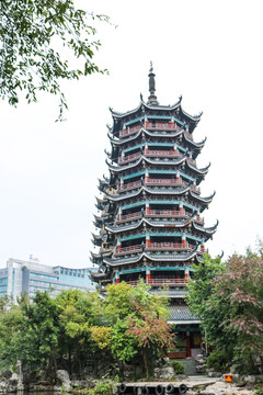 桂林双塔公园