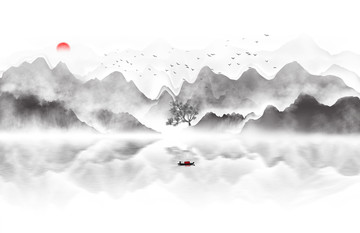 山水画