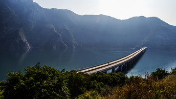 醉美川西雅西高速路桥