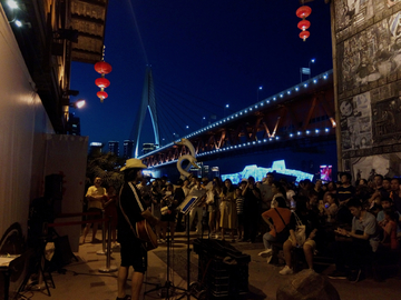 洪崖洞夜色风景