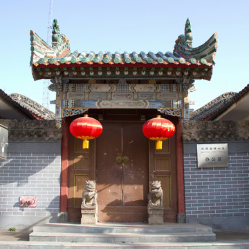 三原城隍庙垂花门