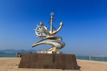 防城港西湾启航雕塑