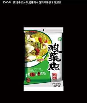 酸菜鱼包装设计