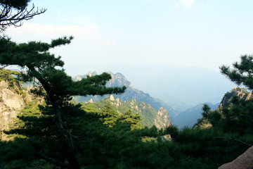 黄山景区黄山风景风光