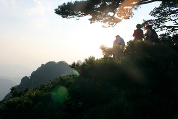 黄山景区黄山风景风光