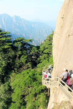 黄山景区黄山风景风光