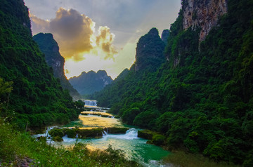 河流溪流风景