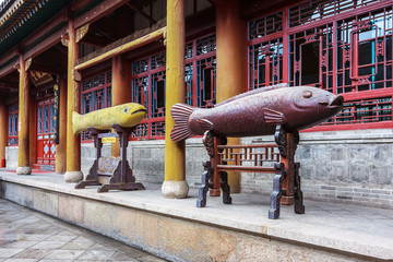 寺庙木鱼