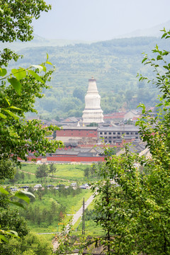 五台山佛塔寺院