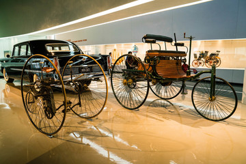 上海汽车博物馆的老爷车