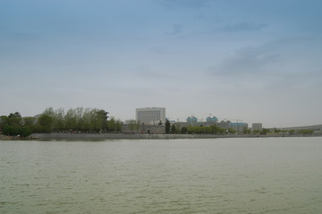 大同文瀛湖风景