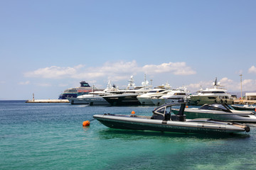 希腊爱琴海渡轮