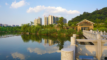 湖畔风光