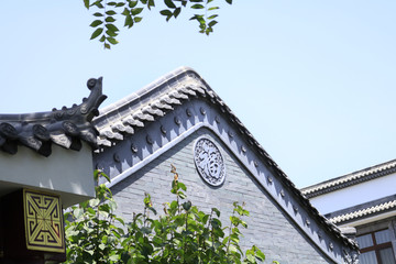 中式四合院墙壁挂件唐语砖雕