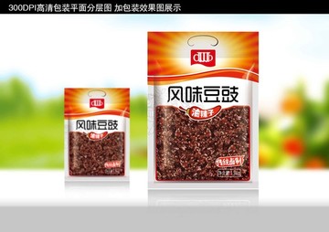 豆豉包装设计