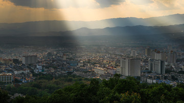 德宏城市全景